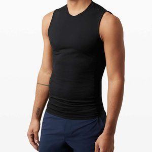 Lululemon Vital Drive Training Sleeveless Shirt tank black size men’s L